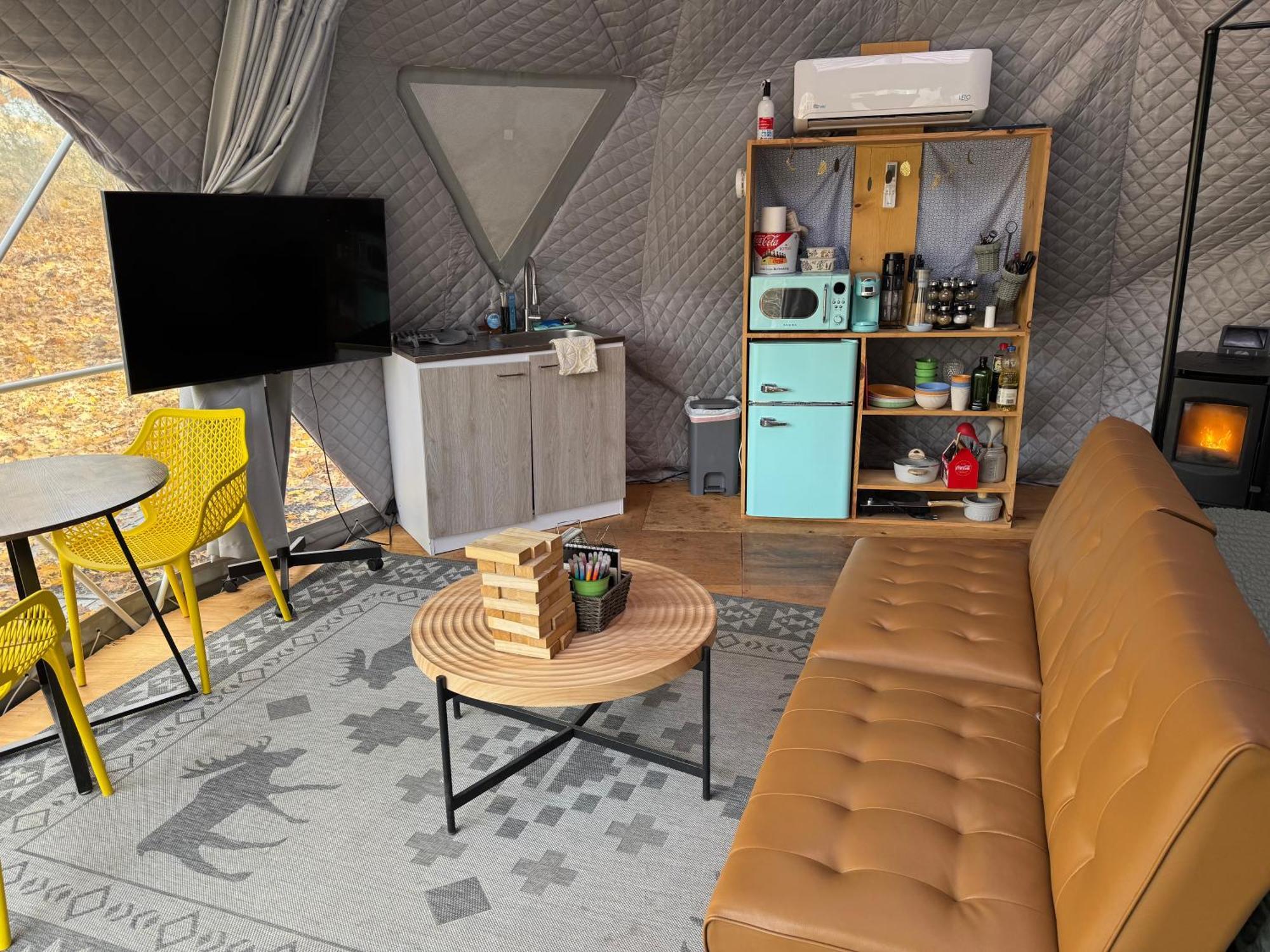 Enchanted Forest Dome ,10-15 Minutes To Kings Canyons-New Pellet Stove For Cozy Warm Nights Dunlap Exteriör bild